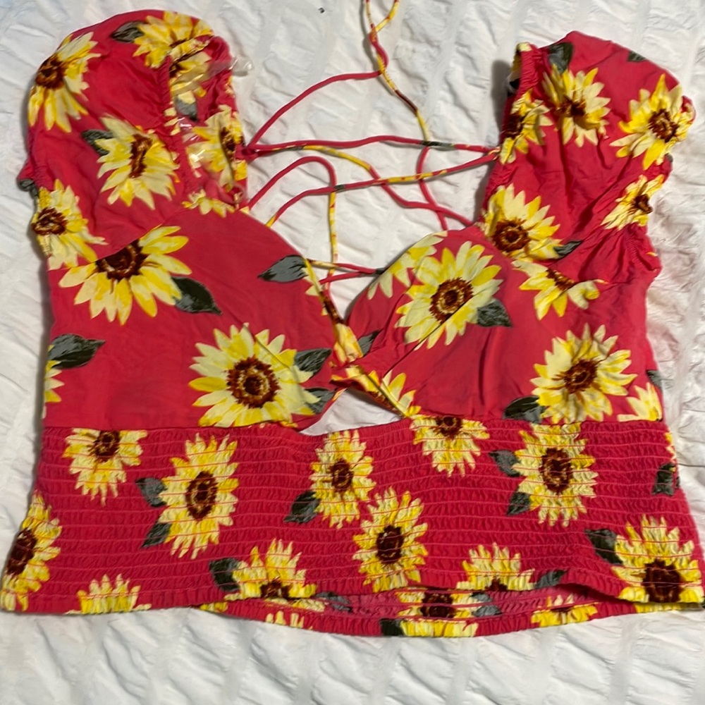 Never worn crop top